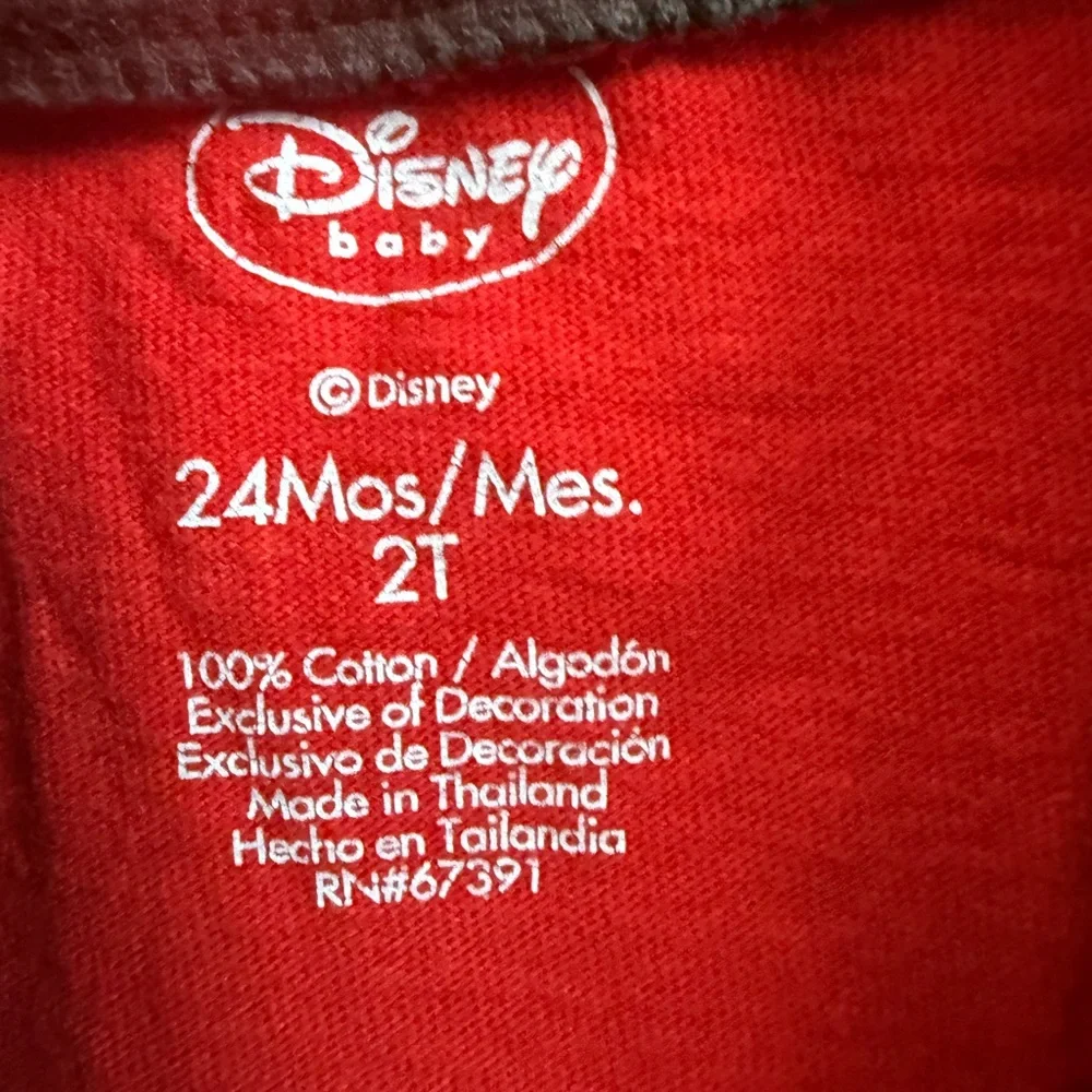 Disney Mickey Mouse Cotton Long Sleeve Tee Boys